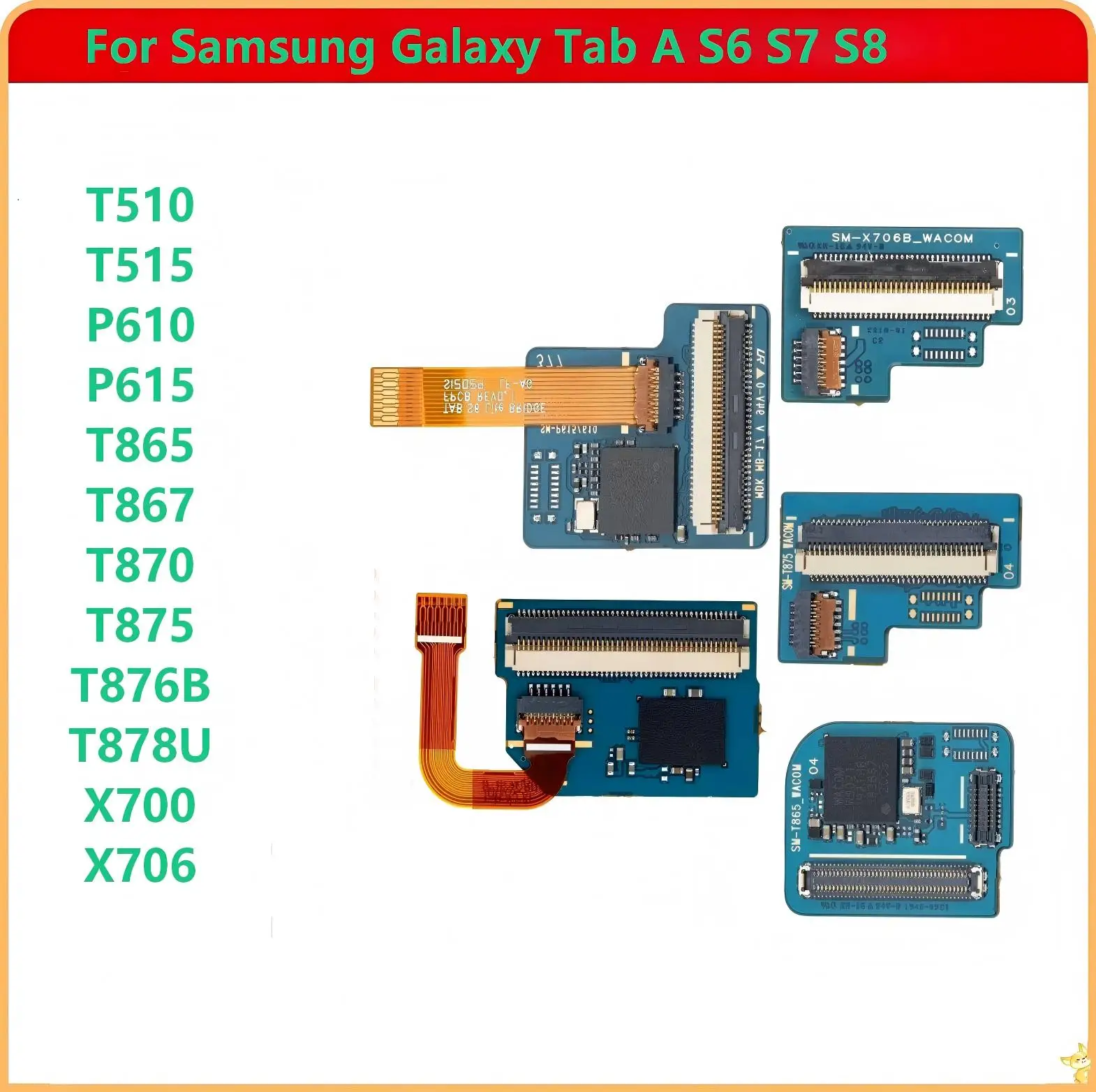 Tablet Accessories For Samsung - Touch Screen Connector Board Flex Cable