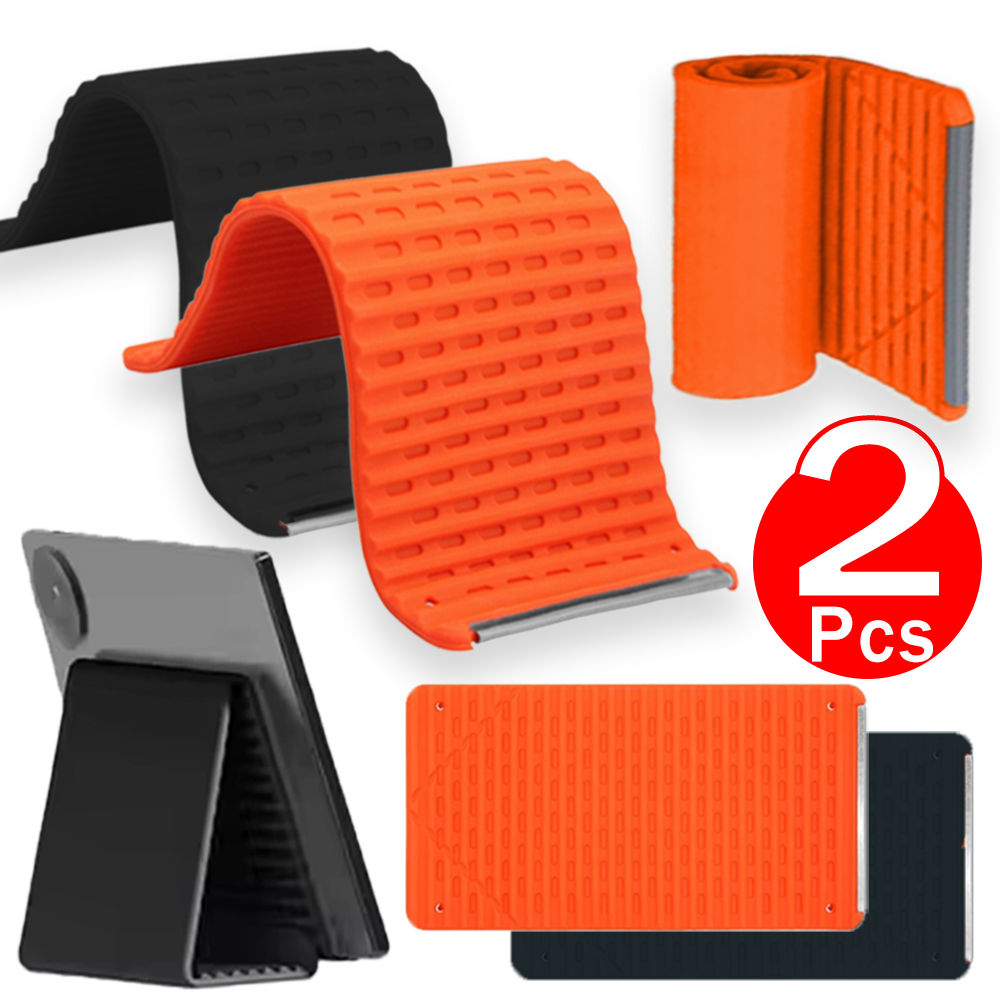Tablet Stand Adjustable - 1-2PCS Flexible Phone Stand Foldable Silicone