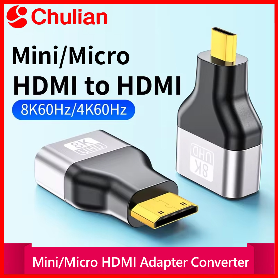 8K@60Hz Mini Micro HDMI-compat - Hdmi Adapter Tablet บทวิจารณ์และราคา