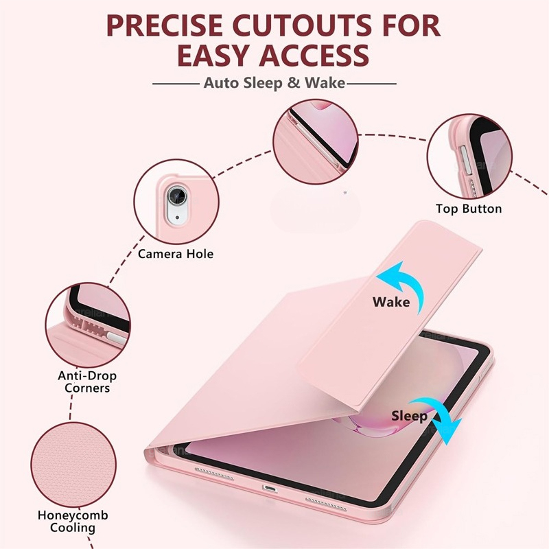 Smart case For Lenovo Tab M10  - Lenovo Tablet P12 Accessories บทวิจารณ์และราคา