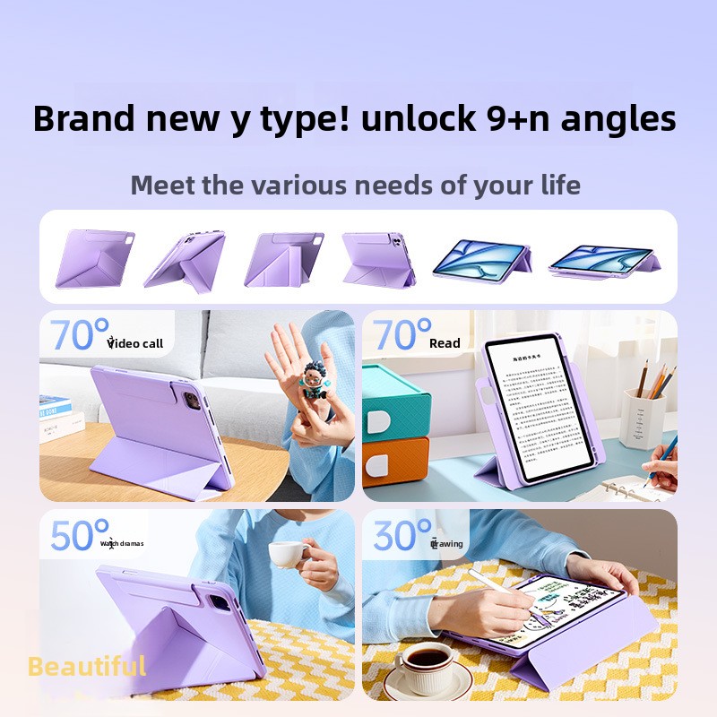 For iPad 7/8/9th Generation 10 - Ipad Cover Folio บทวิจารณ์และราคา