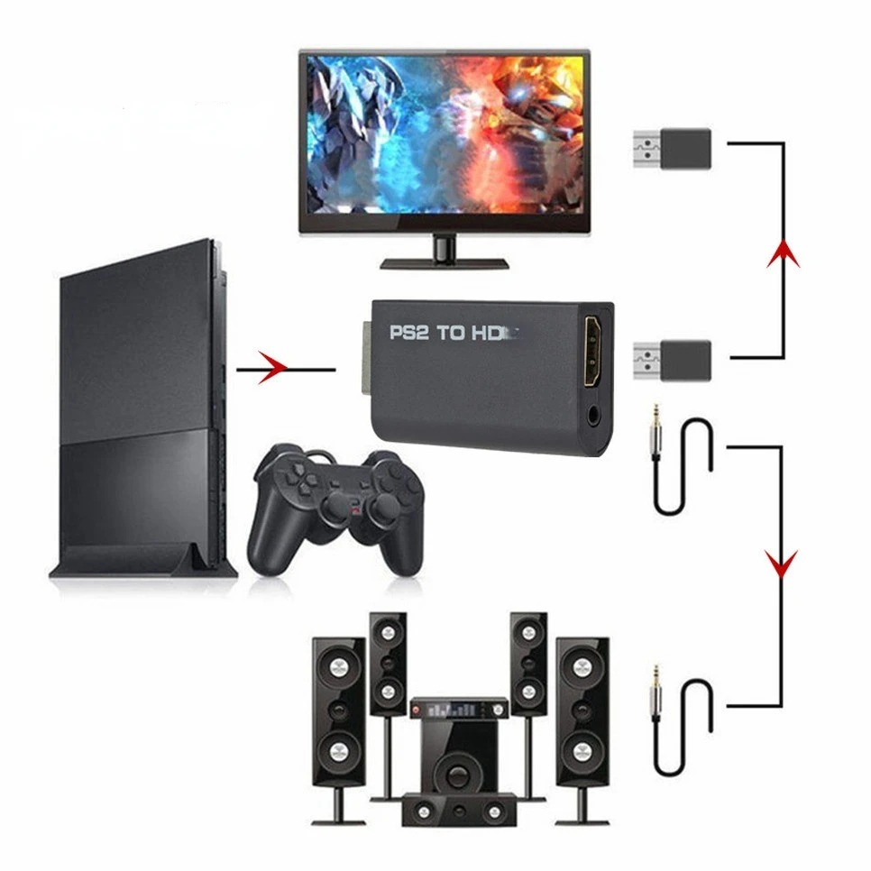 Hdmi To Ps2 Compatible Convert - Hdmi Adapter Tablet บทวิจารณ์และราคา