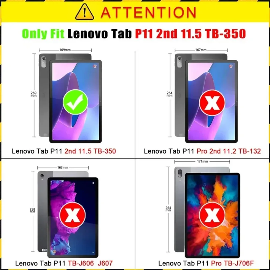 Coque For Lenovo Tab P11 2nd G - Tablet Accessories Lenovo บทวิจารณ์และราคา