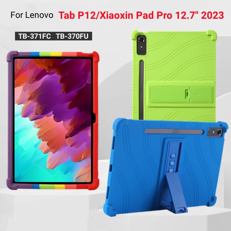 Soft Silicon Cover For Lenovo  - Lenovo Tablet P12 Accessories บทวิจารณ์และราคา