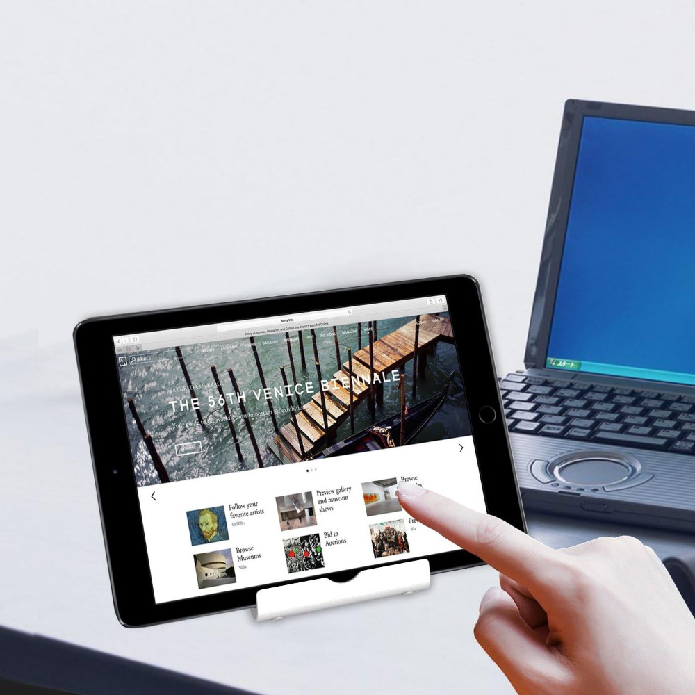 Adjustable Tablet Stand, Folda - Tablet Stand Adjustable บทวิจารณ์และราคา