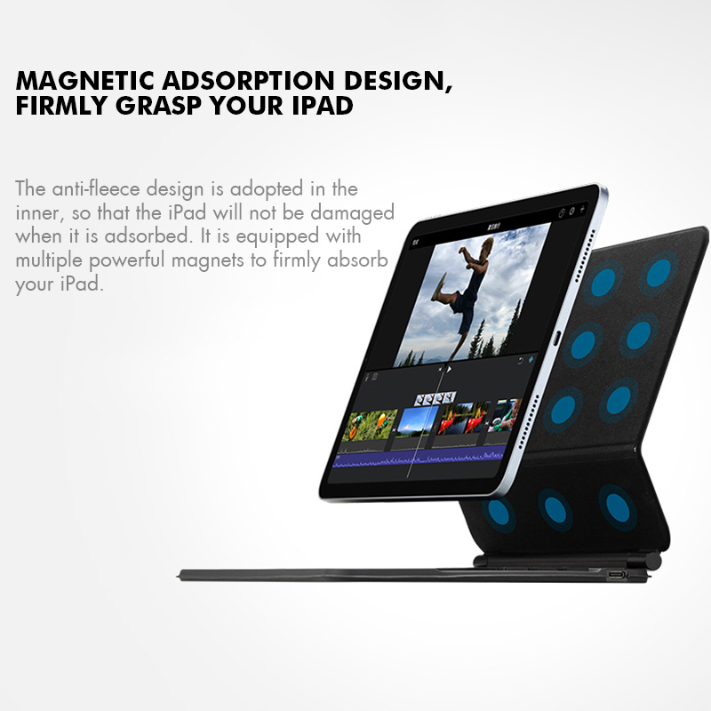 GOOJODOQ Backlight Magic Keybo - Ipad Cover Folio บทวิจารณ์และราคา
