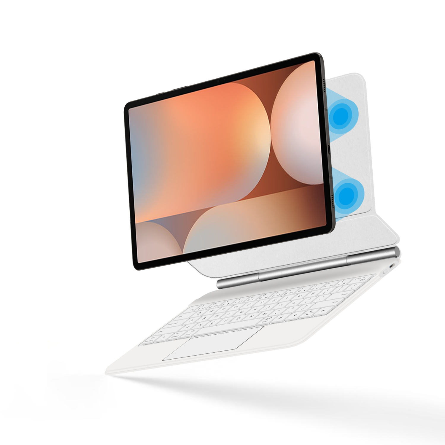 Magic Keyboard For Samsung Gal - Tablet Accessories For Samsung บทวิจารณ์และราคา