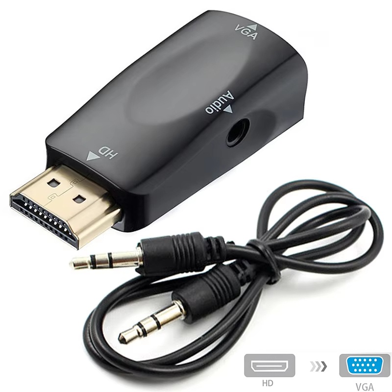 HDMI-compatible To VGA Adapter - Hdmi Adapter Tablet บทวิจารณ์และราคา