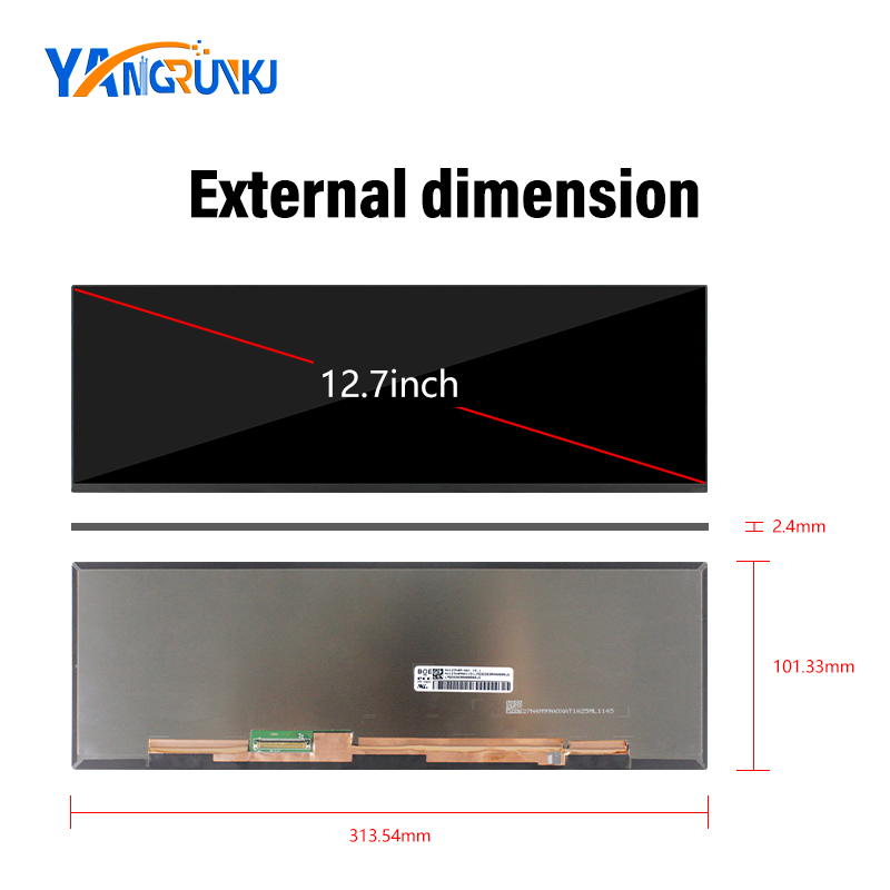12.7Inch NV127H4M-NX1 2880x864 - Boox Tablet Accessories บทวิจารณ์และราคา