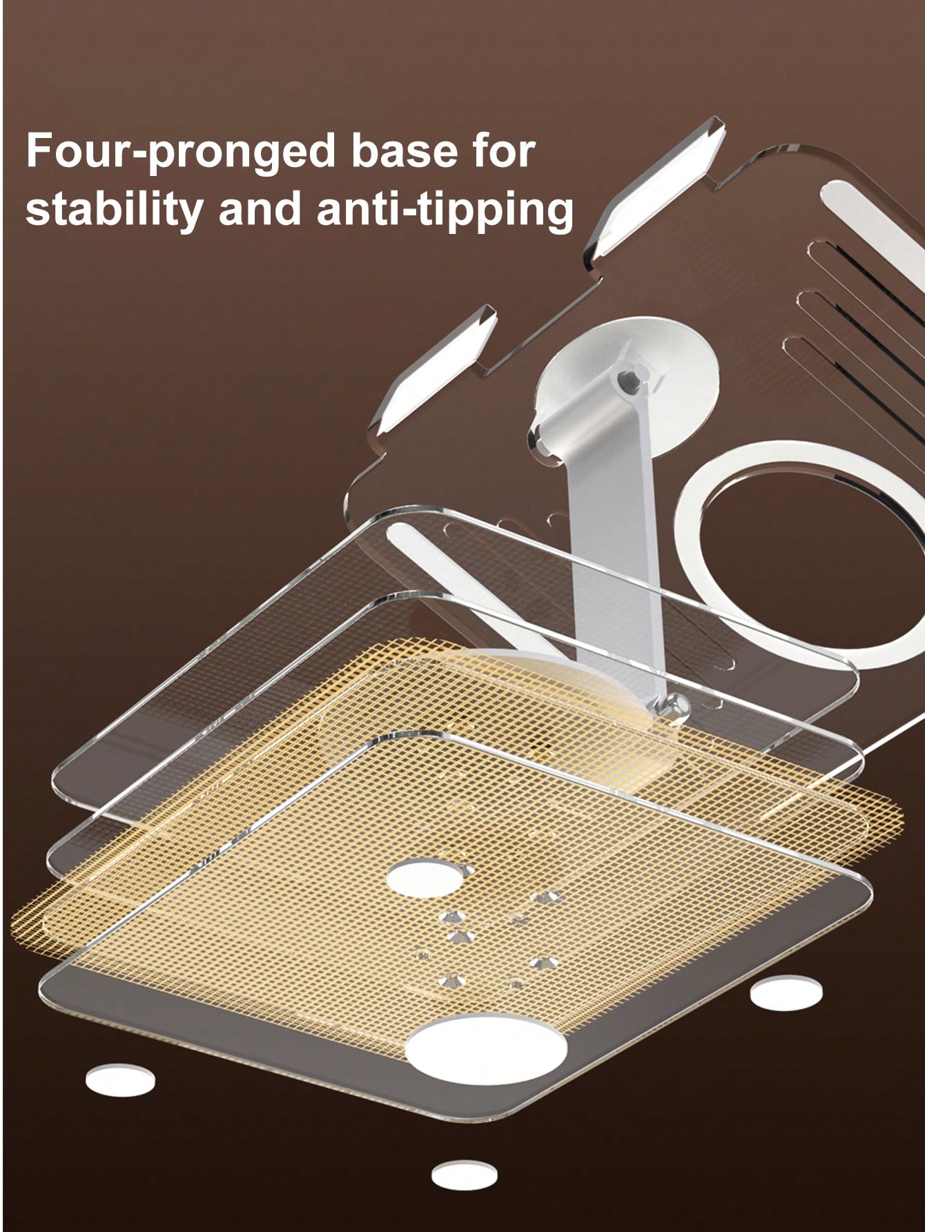 Rotatable Dual Folding Device  - Tablet Stand Adjustable บทวิจารณ์และราคา