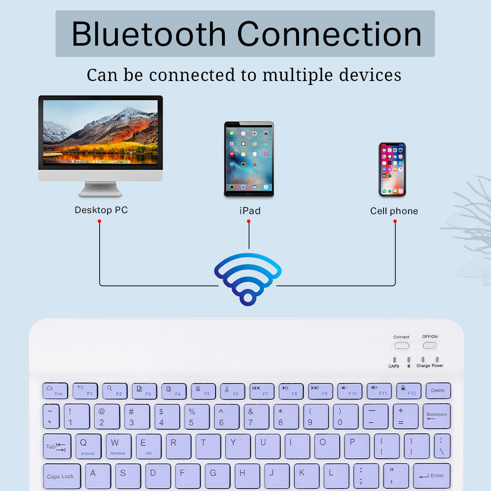 Mini Wireless Keyboard Bluetoo - Tablet Accessories Lenovo บทวิจารณ์และราคา