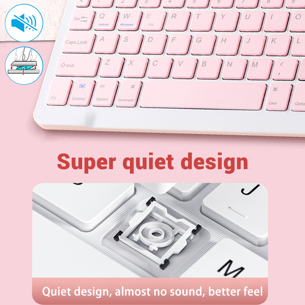 Mini Wireless Keyboard Bluetoo - Tablet Accessories Lenovo บทวิจารณ์และราคา