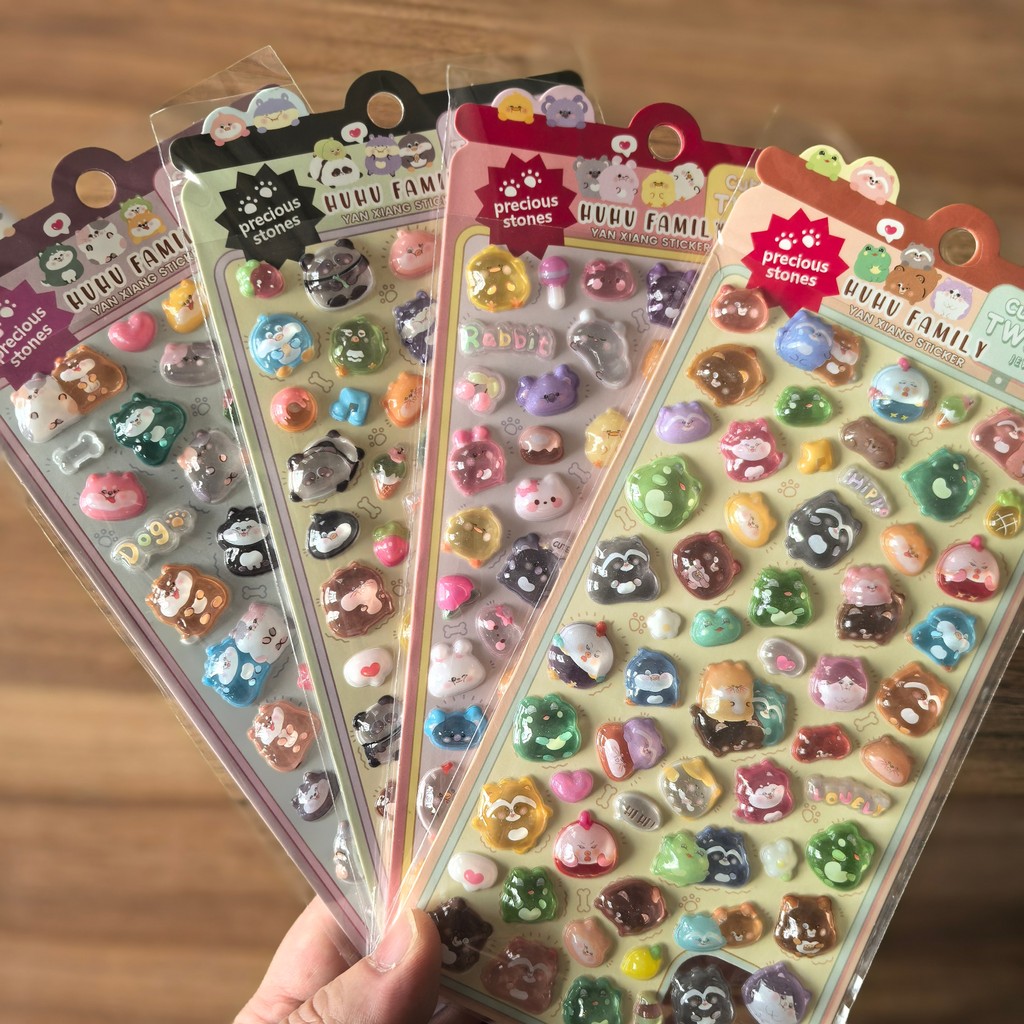 4Pcs Kawaii 3D Embossed Cartoo - Boox Tablet Accessories บทวิจารณ์และราคา