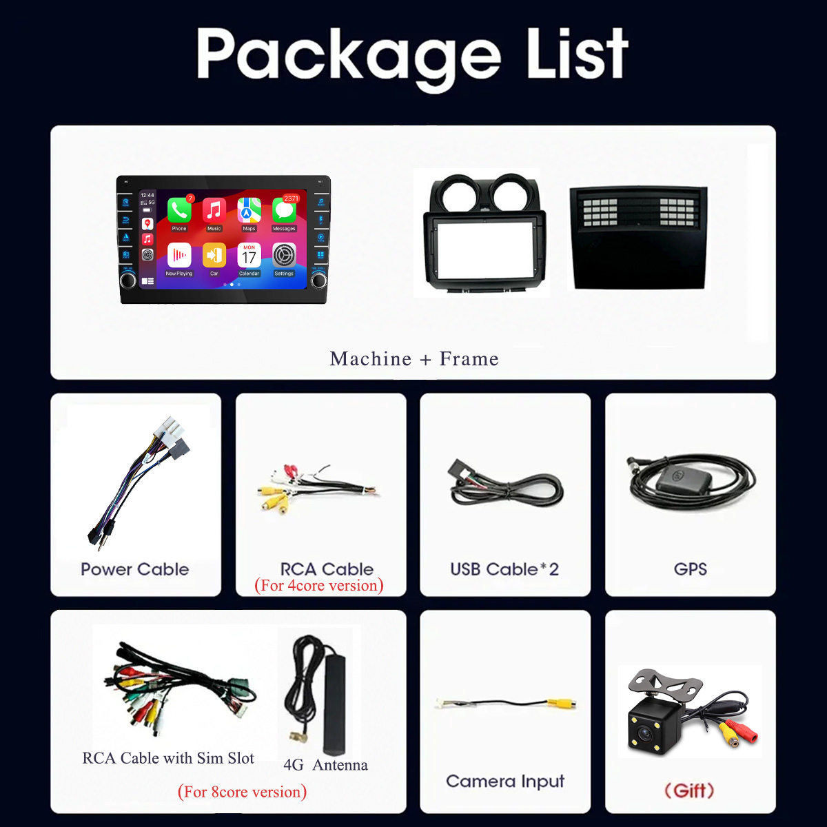 8G+128G Android 14 Car Autorad - Tablet Danish Mobile & Accessories Photos บทวิจารณ์และราคา