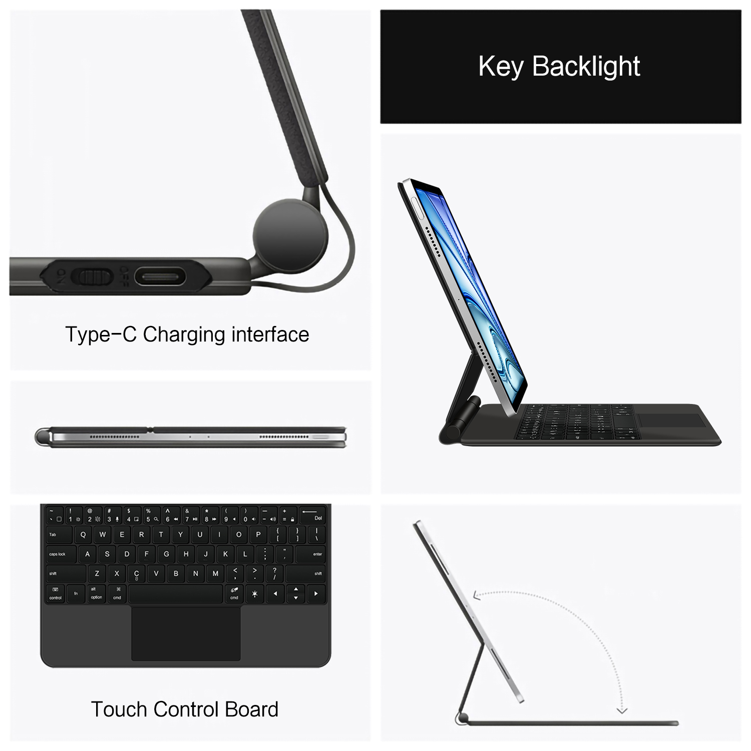 Magic Backlight Keyboard Folio - Ipad Cover Folio บทวิจารณ์และราคา