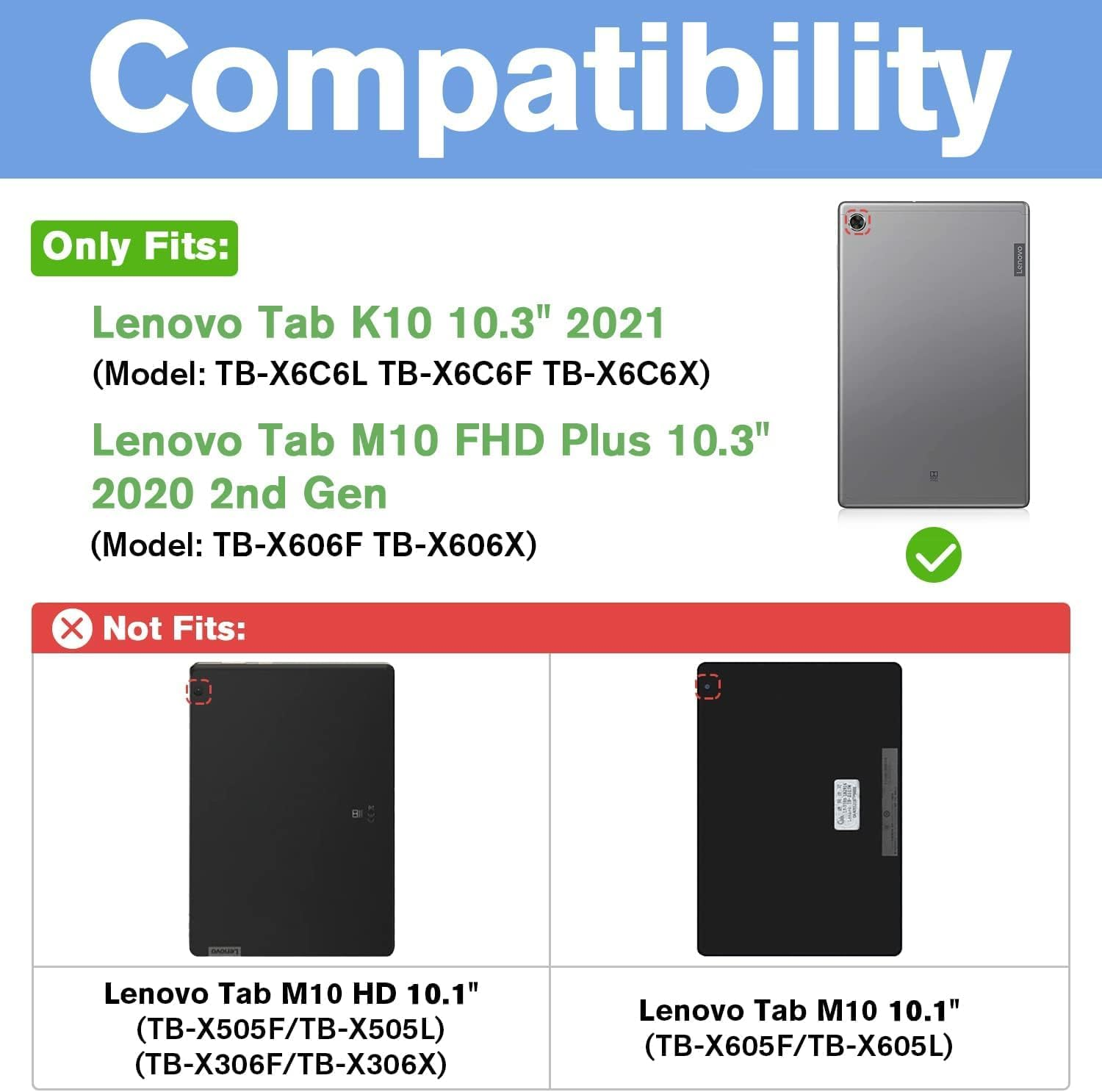 Case for Tab M10 Plus 10.3 Inc - Tablet Accessories Lenovo บทวิจารณ์และราคา