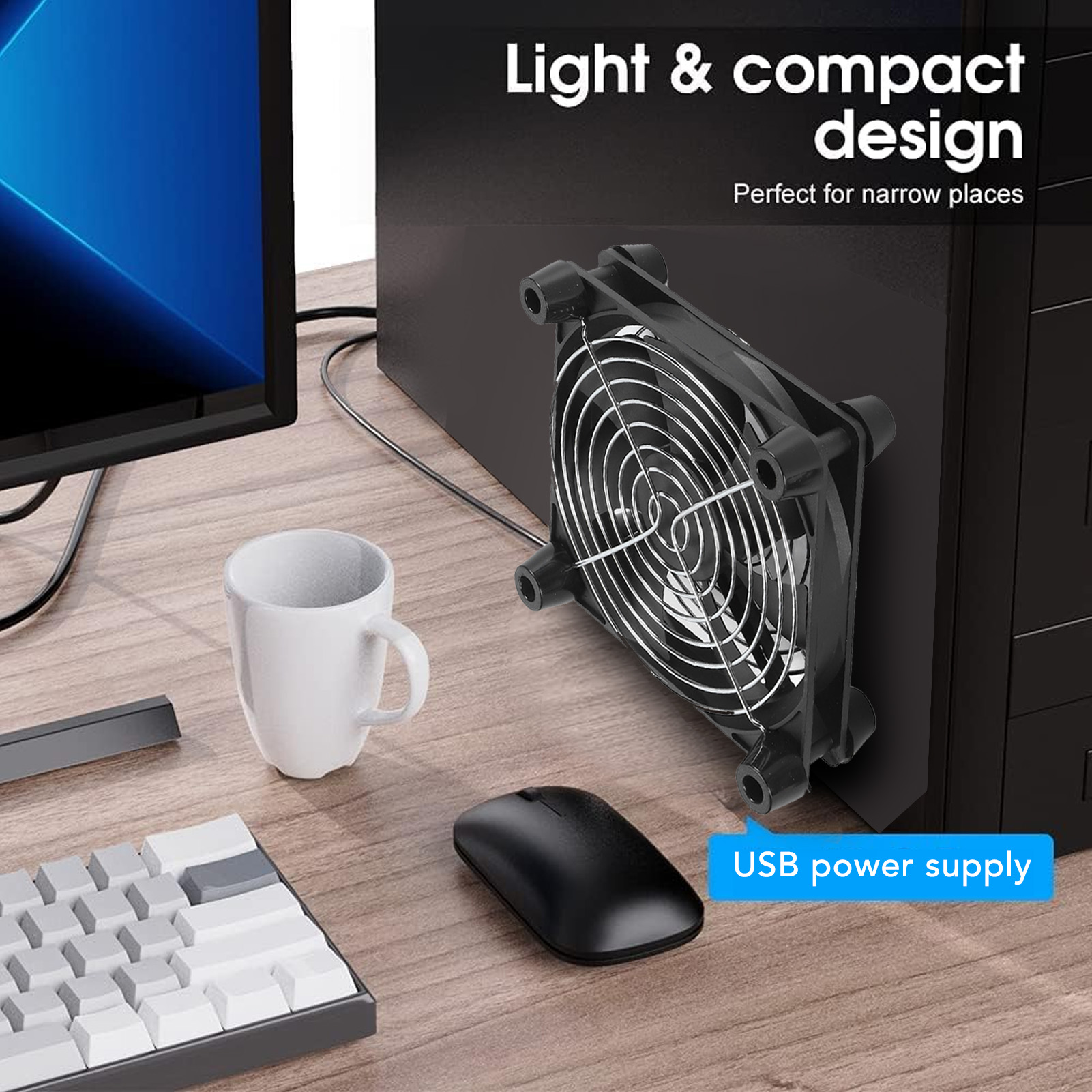 140mm Computer Case Fan 3 Spee - Boox Tablet Accessories บทวิจารณ์และราคา