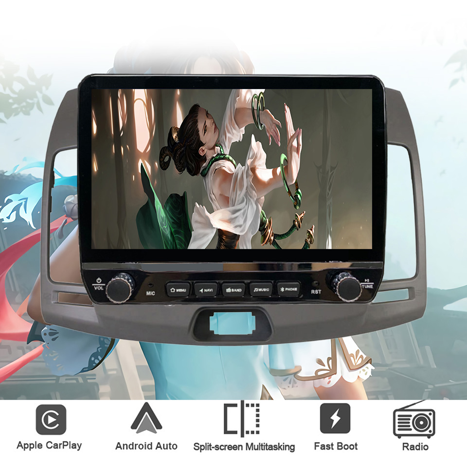 2Din Android 14 Autoradio Mult - Tablet Danish Mobile & Accessories Photos บทวิจารณ์และราคา
