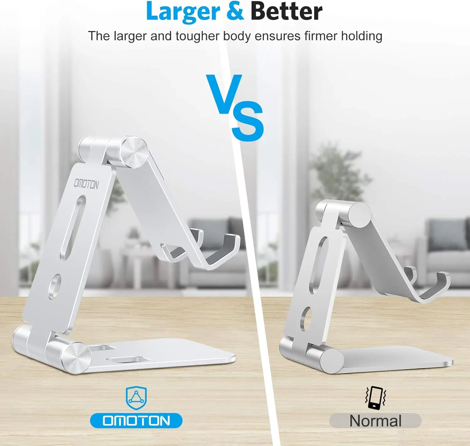 Foldable Aluminum Phone Stand, - Tablet Stand Adjustable บทวิจารณ์และราคา