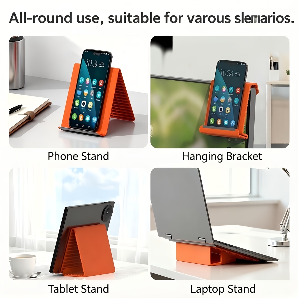 Portable Foldable Silicone Pho - Tablet Stand Adjustable บทวิจารณ์และราคา