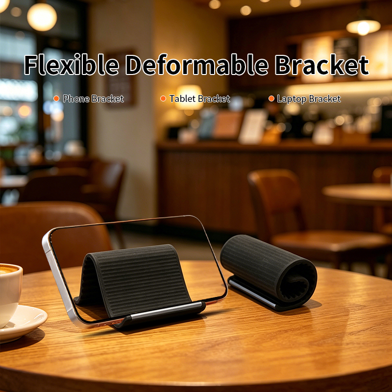 Portable Foldable Silicone Pho - Tablet Stand Adjustable บทวิจารณ์และราคา