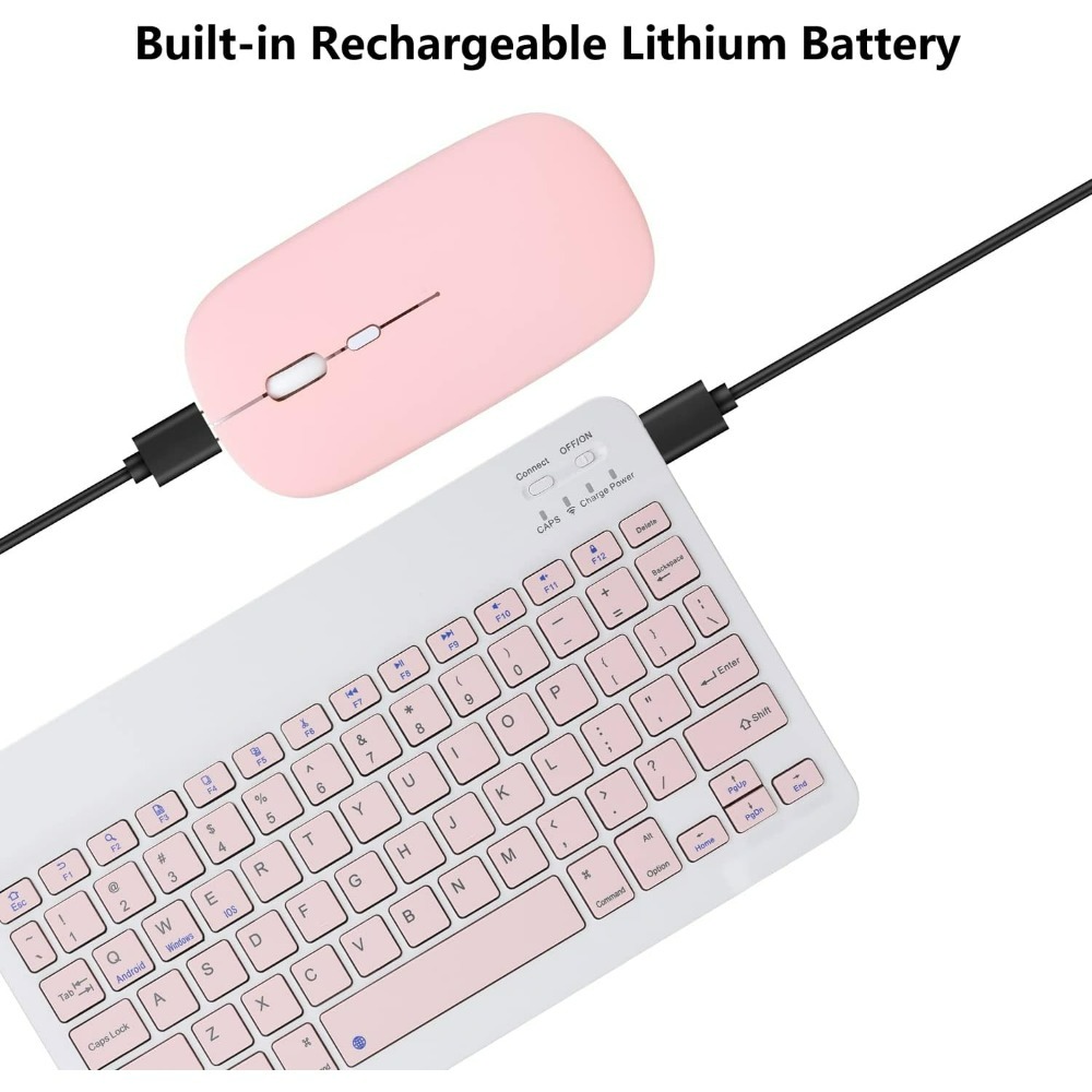 10 lnch Wireless  Bluetooth Mi - Tablet Accessories Keyboard บทวิจารณ์และราคา