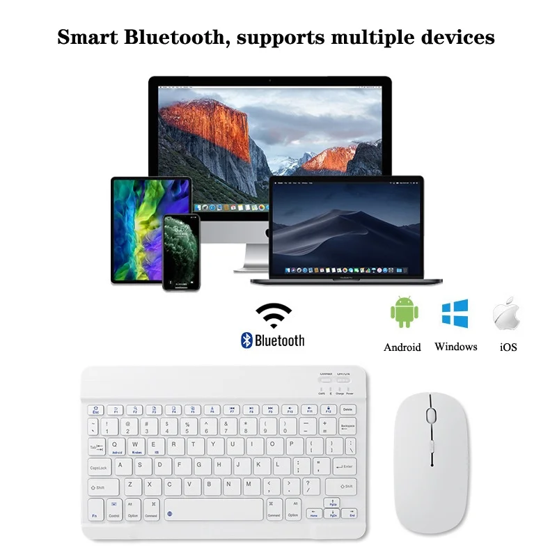 Universal Wireless Keyboard fo - Tablet Accessories Keyboard บทวิจารณ์และราคา