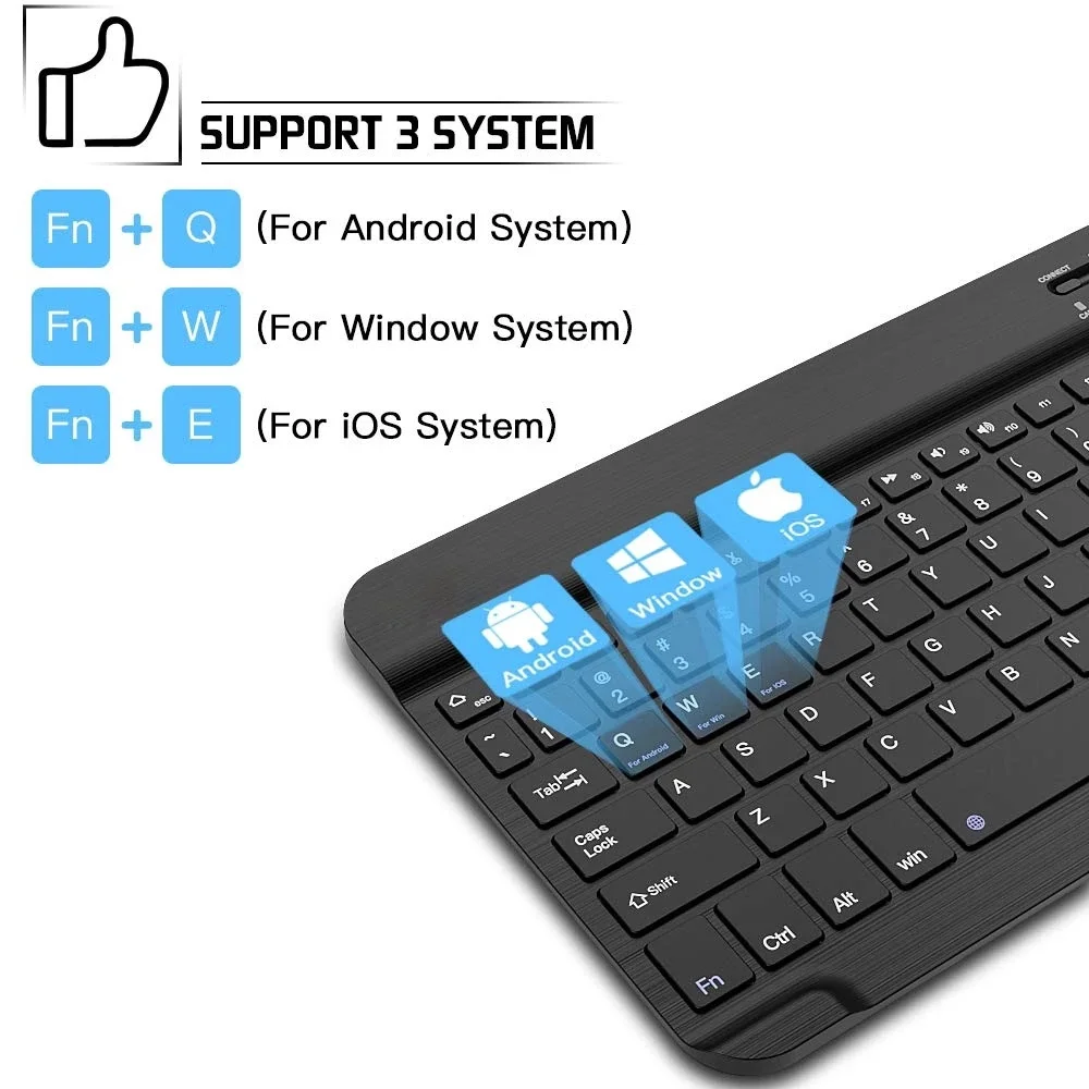 Universal Wireless Keyboard fo - Tablet Accessories Keyboard บทวิจารณ์และราคา