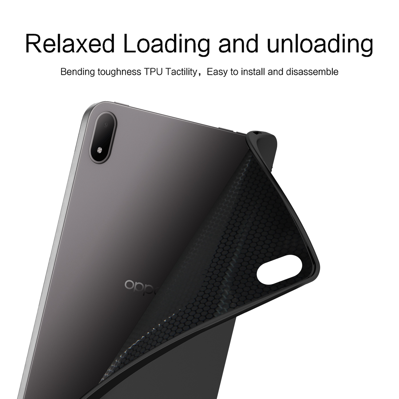AJIUYU Soft Case For OPPO Pad  - Oppo Tablet Accessories บทวิจารณ์และราคา