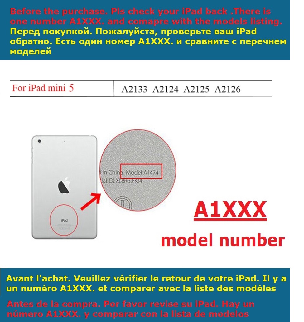 7.9‘’ Slim folio Stand Coque f - Ipad Cover Folio บทวิจารณ์และราคา