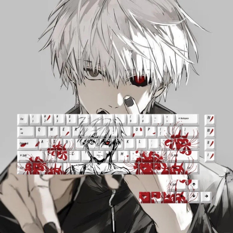 Tokyo Ghoul Kinki Ken Anime Ke - Tablet Accessories Keyboard บทวิจารณ์และราคา