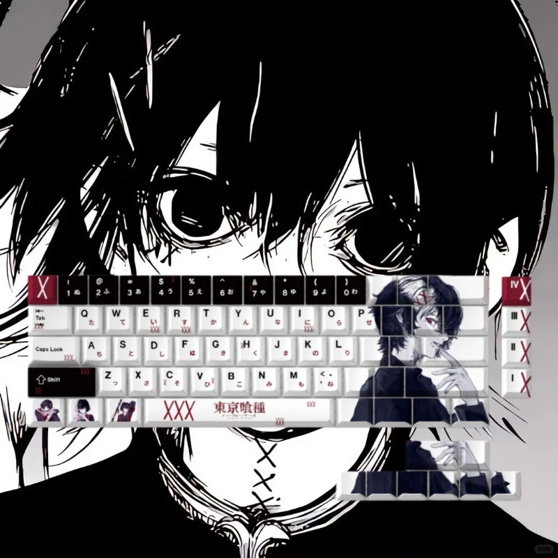 Tokyo Ghoul Kinki Ken Anime Ke - Tablet Accessories Keyboard บทวิจารณ์และราคา