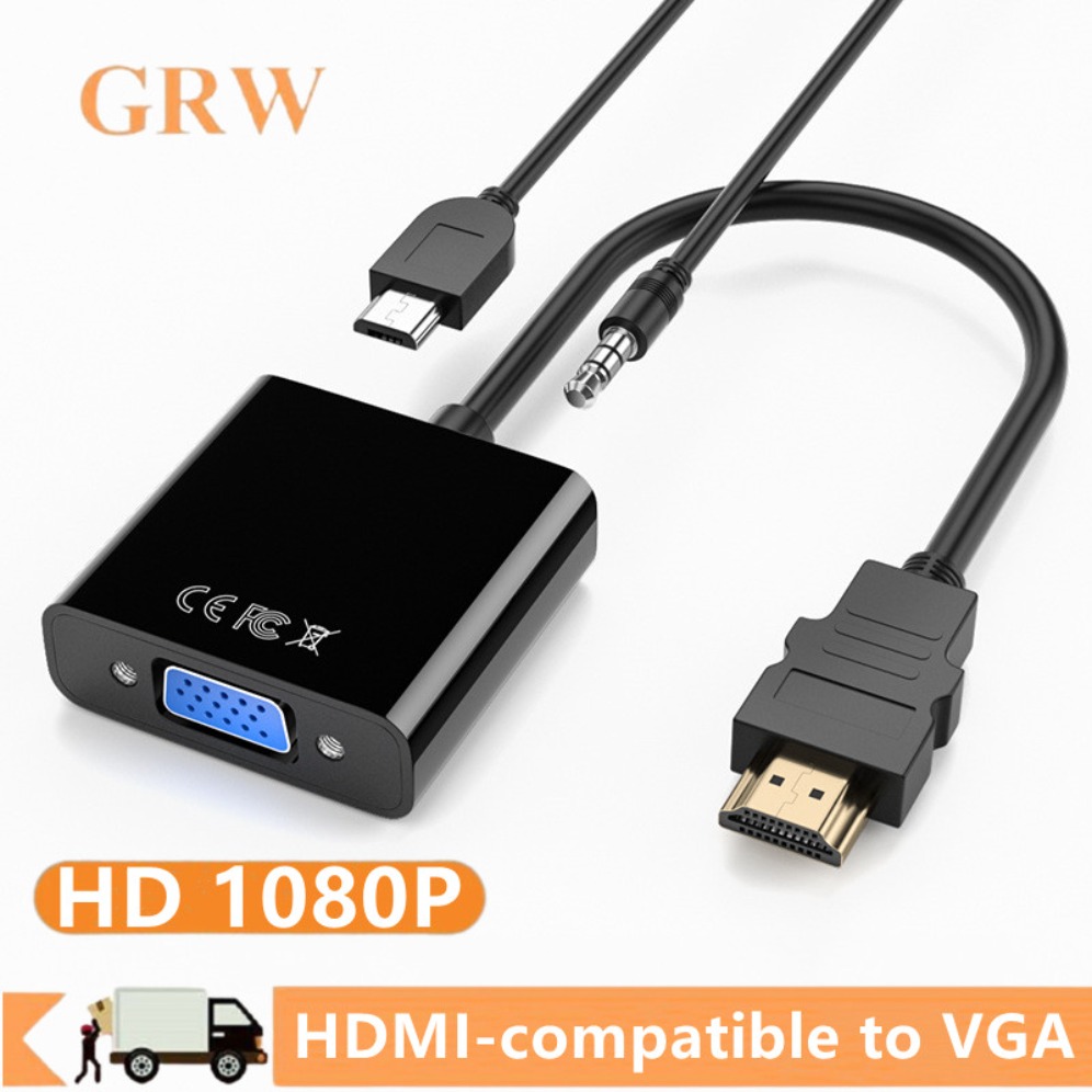 1080P HDMI-compatible to VGA A - Hdmi Adapter Tablet บทวิจารณ์และราคา