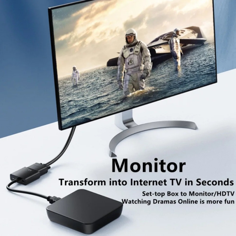 1080P HDMI-compatible to VGA A - Hdmi Adapter Tablet บทวิจารณ์และราคา