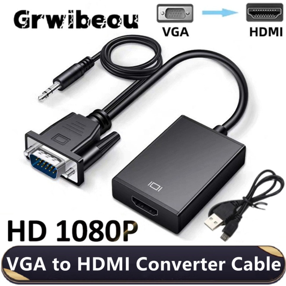 HD 1080P VGA to HDMI Adapter C - Hdmi Adapter Tablet บทวิจารณ์และราคา