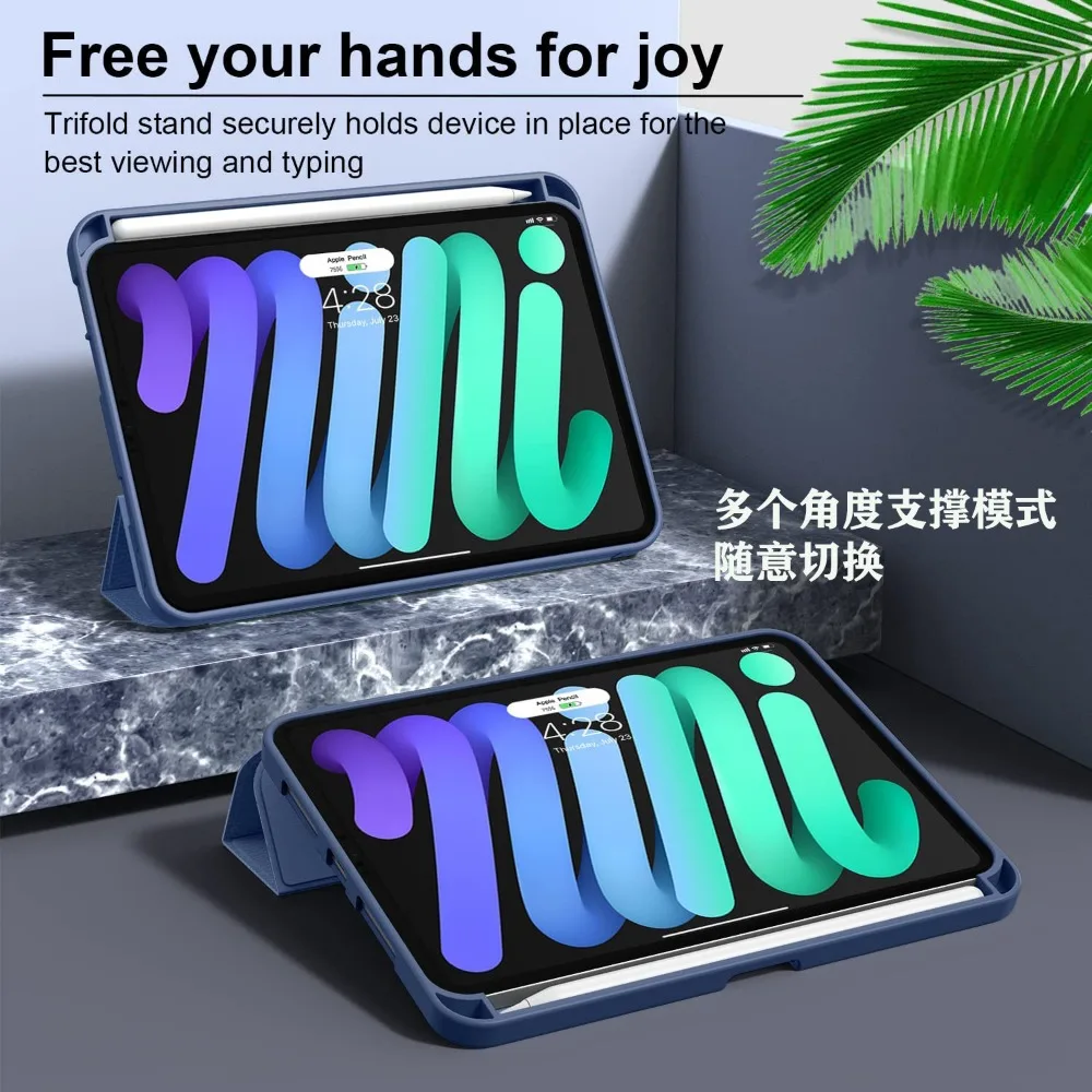 Smart Case For iPad Mini 7 202 - Ipad Cover Folio บทวิจารณ์และราคา
