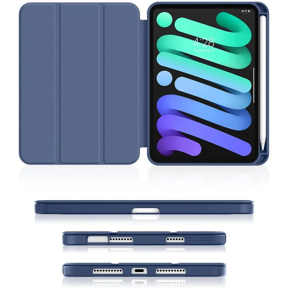 Smart Case For iPad Mini 7 202 - Ipad Cover Folio บทวิจารณ์และราคา