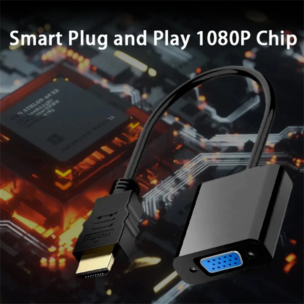 HD 1080P hdmi To VGA Converter - Hdmi Adapter Tablet บทวิจารณ์และราคา
