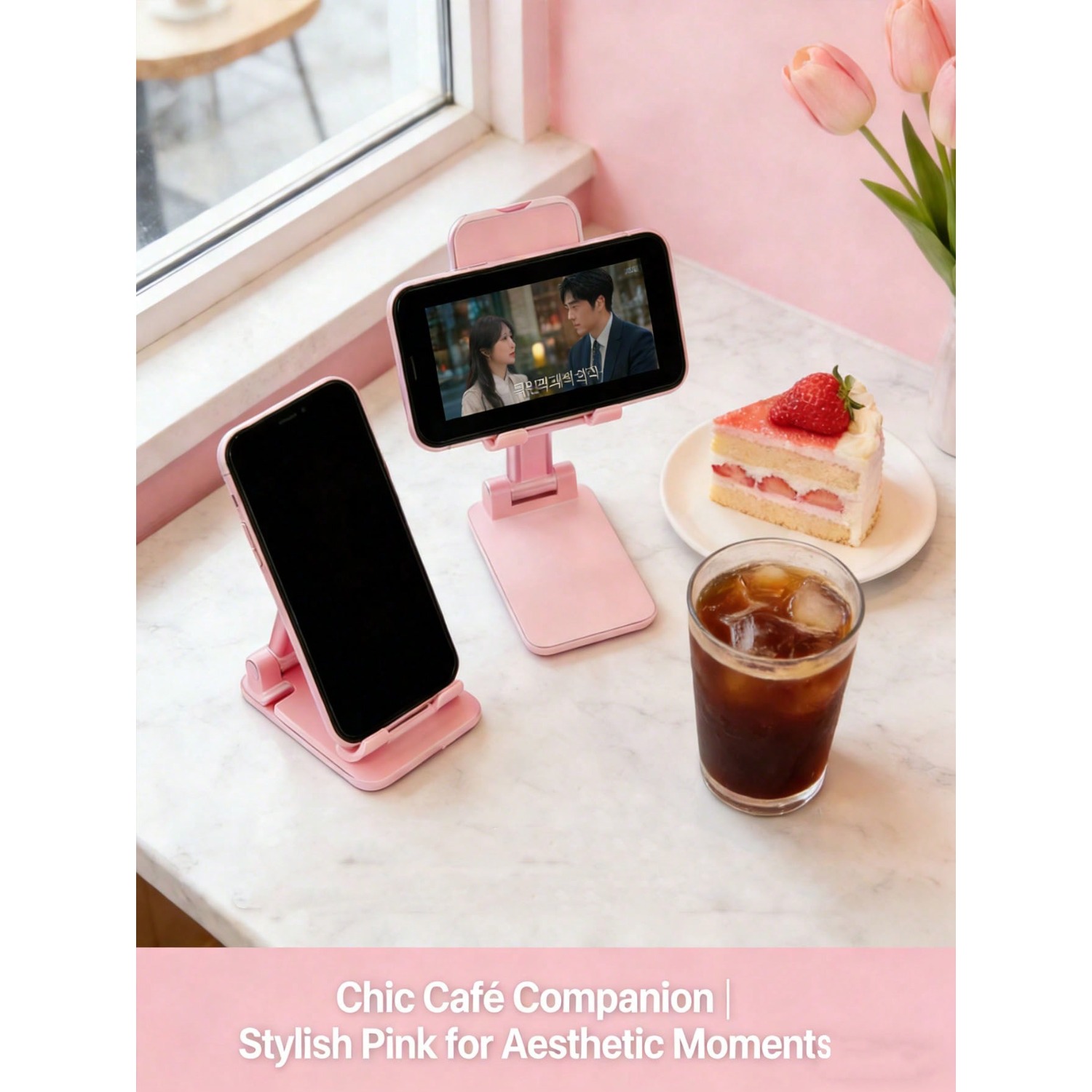 1pc Foldable Desktop Phone Hol - Tablet Stand Adjustable บทวิจารณ์และราคา