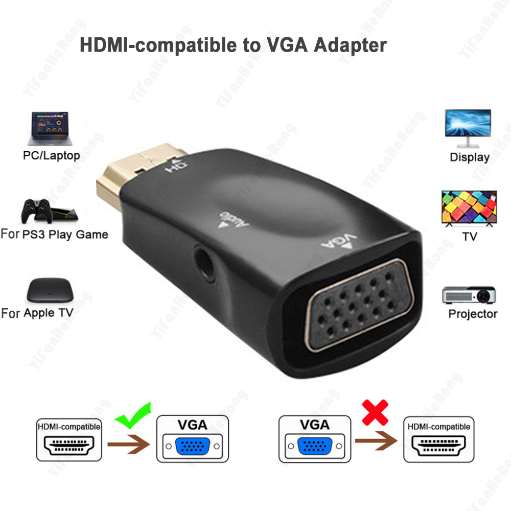 HD 1080P HDMI-compatible to VG - Hdmi Adapter Tablet บทวิจารณ์และราคา