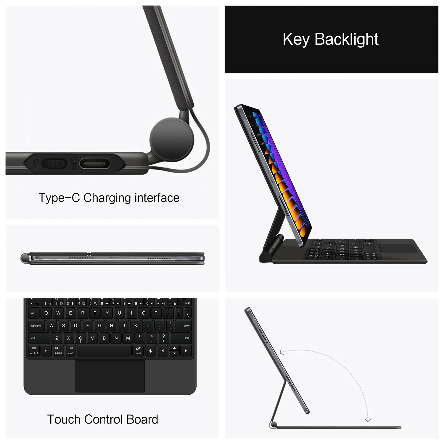 Magic Keyboard Folio For Xiaom - Boox Tablet Accessories บทวิจารณ์และราคา