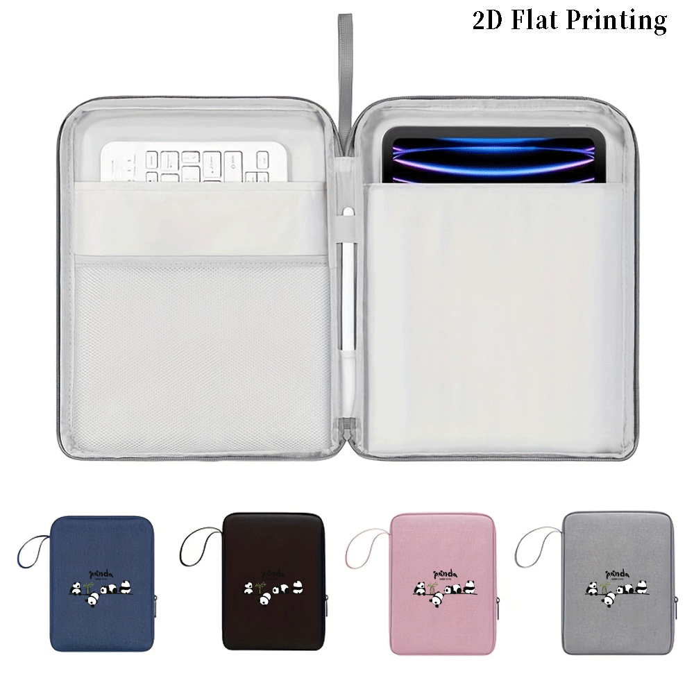 Panda Print Tablet Sleeve Bag  - Lenovo Tablet P12 Accessories บทวิจารณ์และราคา