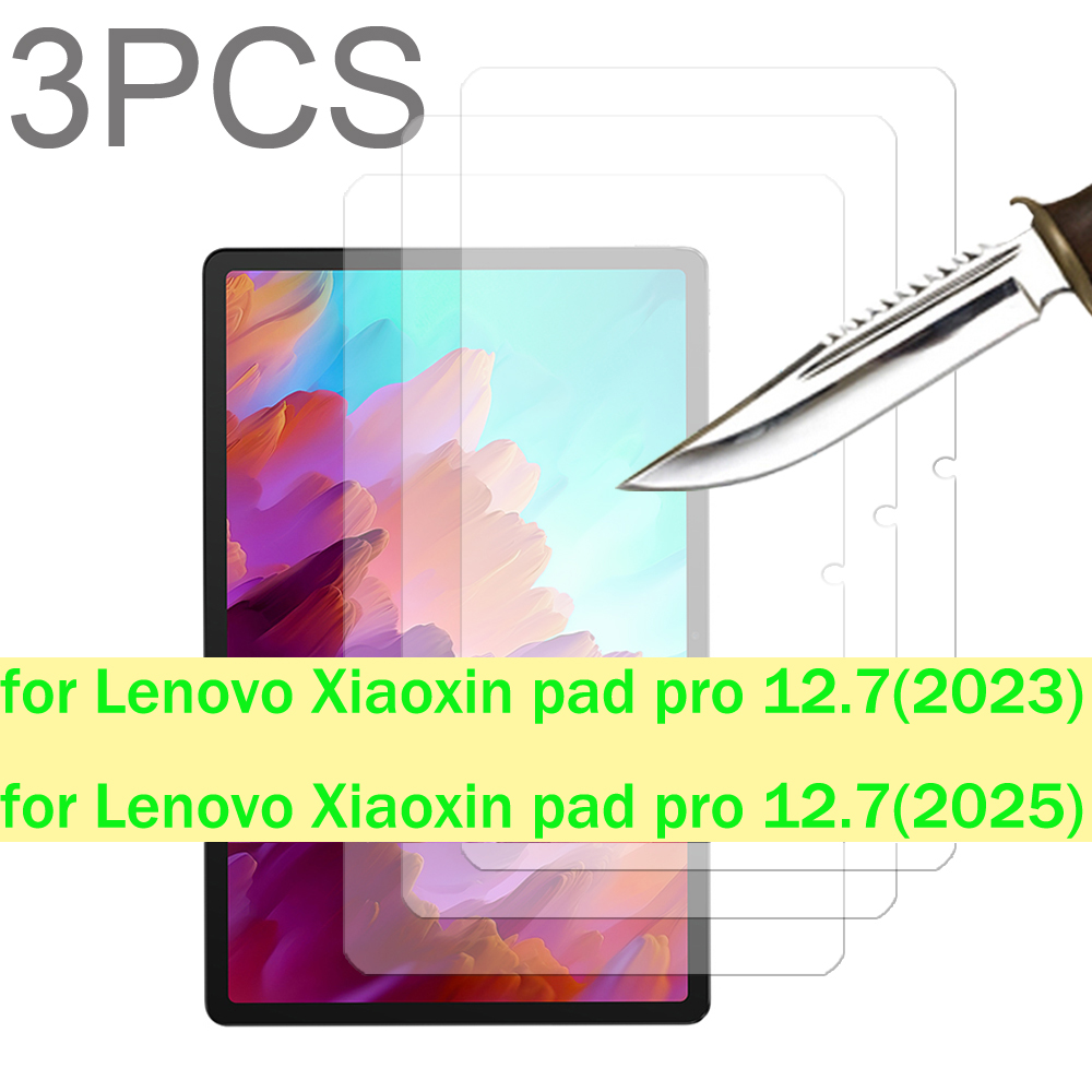 3PCS Glass screen protector fo - Lenovo Tablet P12 Accessories บทวิจารณ์และราคา