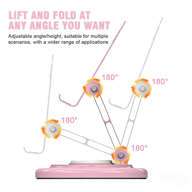 Macaron Desktop Metal Rotating - Tablet Stand Adjustable บทวิจารณ์และราคา