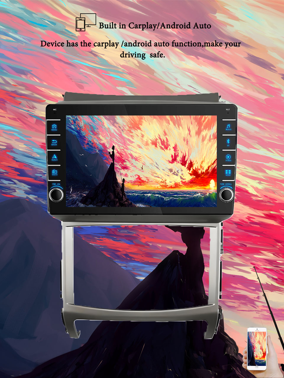 8G+128G Android14 For Hyundai  - Tablet Danish Mobile & Accessories Photos บทวิจารณ์และราคา