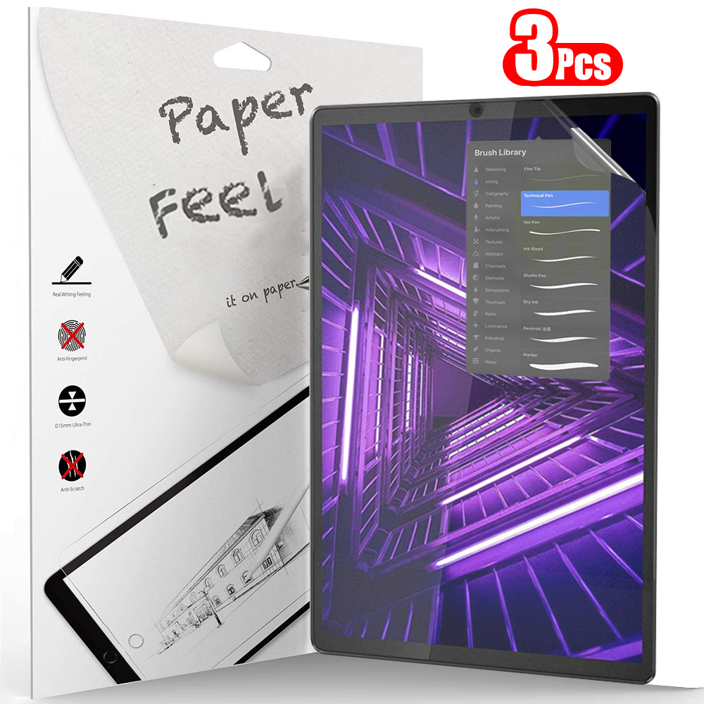 3Pcs Paper Feel Like Screen Pr - Lenovo Tablet P12 Accessories บทวิจารณ์และราคา
