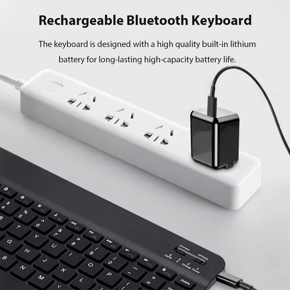 Bluetooth Wireless Keyboard Fo - Tablet Accessories Keyboard บทวิจารณ์และราคา