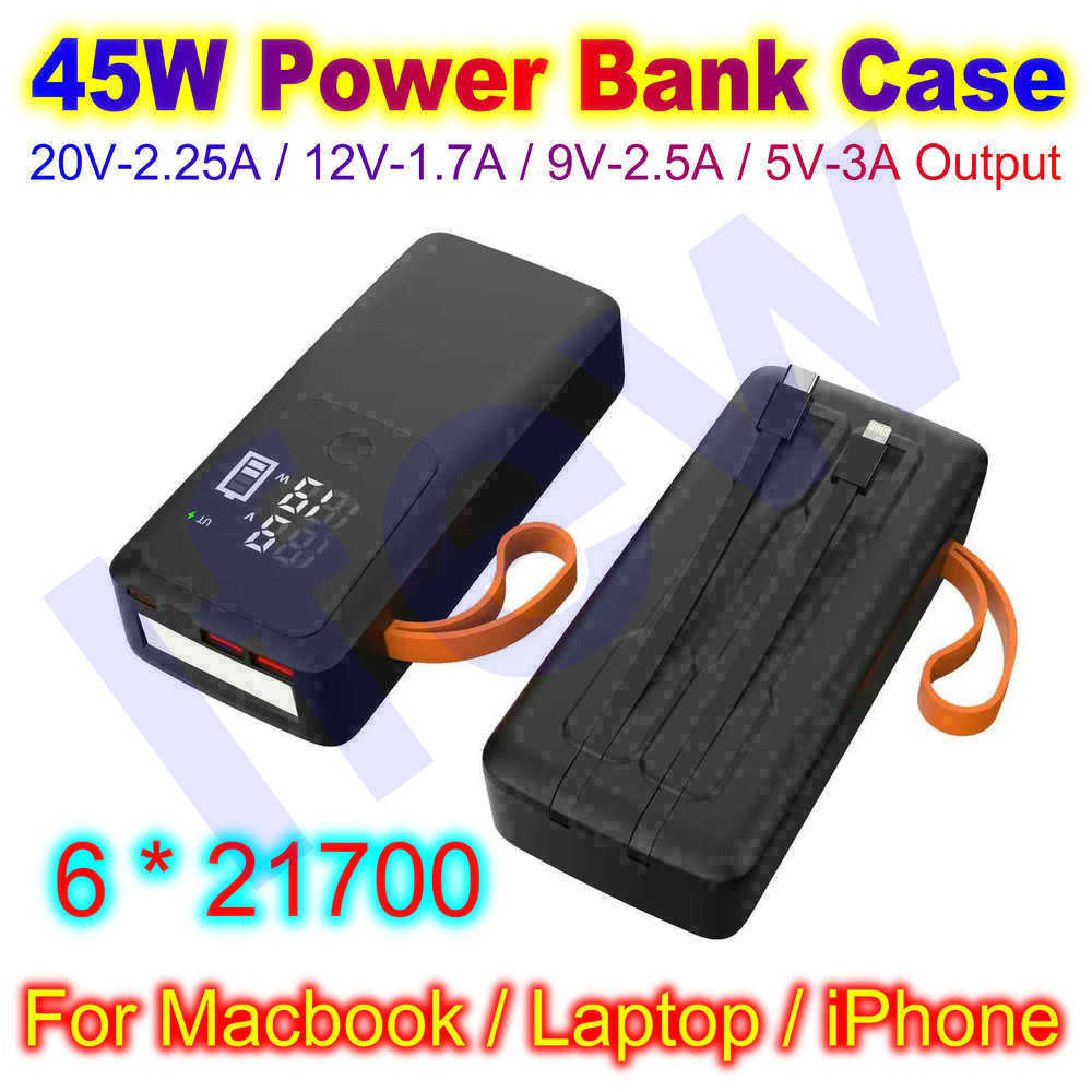 45W Power Bank Case For Macboo - Boox Tablet Accessories บทวิจารณ์และราคา