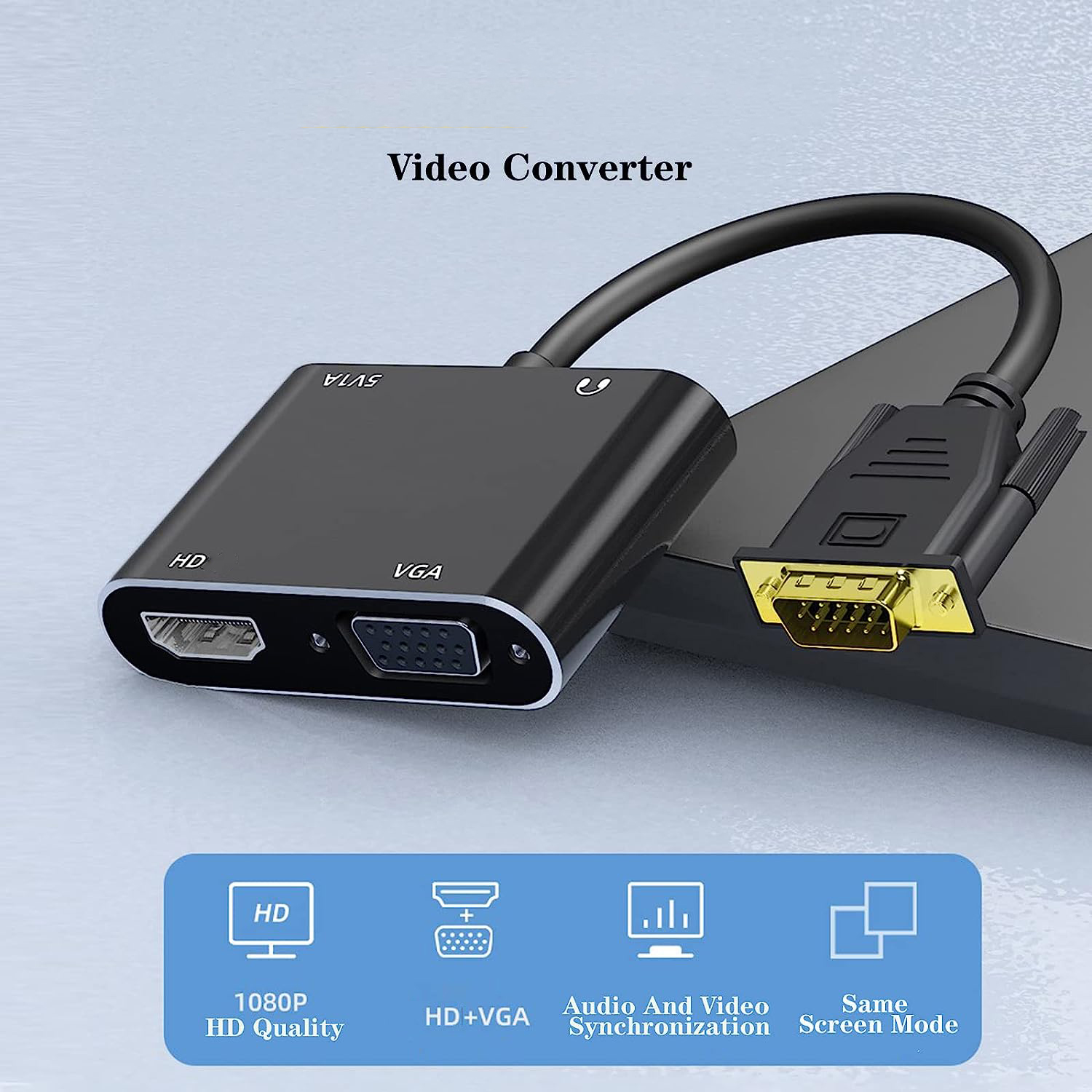 VGA(Host) to VGA/HDMI-compatib - Hdmi Adapter Tablet บทวิจารณ์และราคา