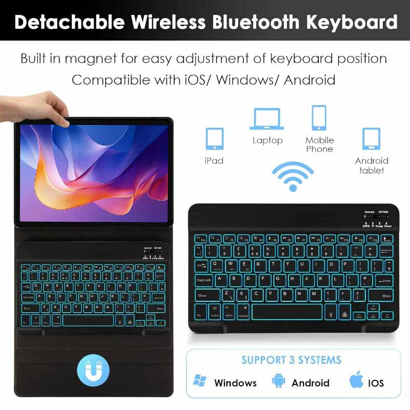 Keyboard Case for OPPO Pad SE  - Oppo Tablet Accessories บทวิจารณ์และราคา